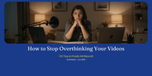 STOP OVERTHINKING YOUR VIDEOS